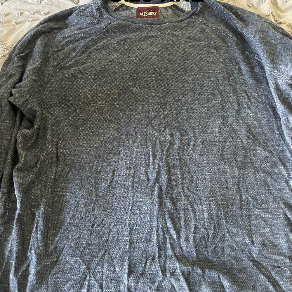 Alesbury Men's Gray Crewneck Sweater